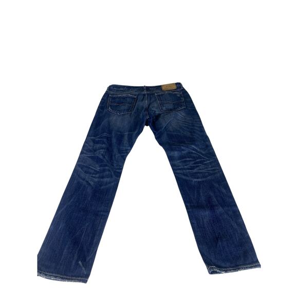 Men's Polo Ralph Lauren Astor Boyfriend Slim light distressed Jeans Size 31 x 29 - Picture 8 of 13